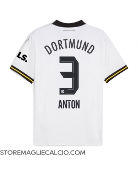 Borussia Dortmund Waldemar Anton #3 Maglia Gara Terza Repliche 2024-25 Maniche Corte